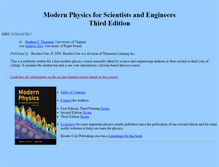 Tablet Screenshot of modern.physics.virginia.edu