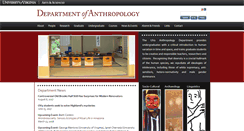 Desktop Screenshot of anthropology.virginia.edu