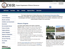 Tablet Screenshot of dhr.virginia.gov