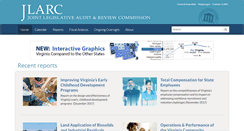 Desktop Screenshot of jlarc.virginia.gov