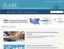 Tablet Screenshot of jlarc.virginia.gov