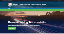 Desktop Screenshot of ctb.virginia.gov