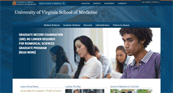 Desktop Screenshot of med.virginia.edu