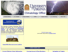 Tablet Screenshot of climate.virginia.edu