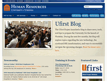 Tablet Screenshot of hr.virginia.edu