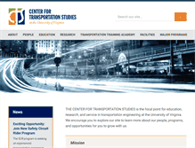 Tablet Screenshot of cts.virginia.edu