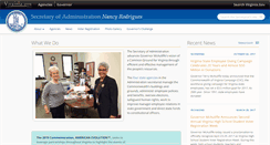 Desktop Screenshot of administration.virginia.gov