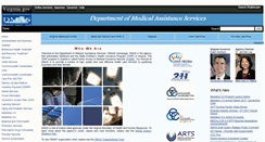 Desktop Screenshot of dmas.virginia.gov