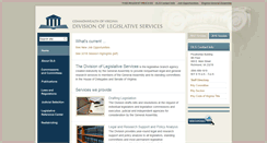Desktop Screenshot of dls.virginia.gov