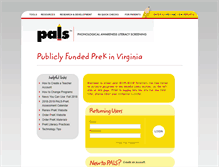 Tablet Screenshot of prek.pals.virginia.edu