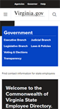 Mobile Screenshot of employeedirectory.virginia.gov