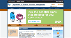 Desktop Screenshot of dhrm.virginia.gov