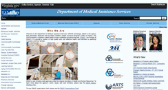 Desktop Screenshot of dmasva.dmas.virginia.gov