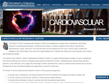 Tablet Screenshot of cvrc.virginia.edu