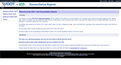 Desktop Screenshot of evavdotporecon.vdot.virginia.gov