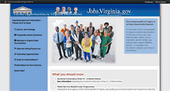 Desktop Screenshot of jobs.virginia.gov