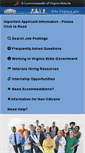 Mobile Screenshot of jobs.virginia.gov