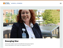 Tablet Screenshot of nursing.virginia.edu