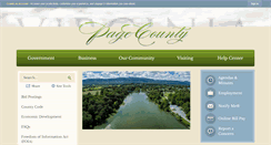 Desktop Screenshot of pagecounty.virginia.gov