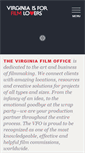 Mobile Screenshot of film.virginia.org