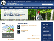 Tablet Screenshot of mlbs.virginia.edu